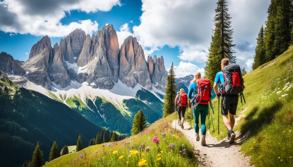 Dolomites hut-to-hut hiking
