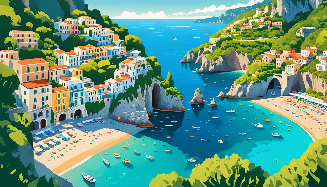 Hidden Beaches of the Amalfi Coast