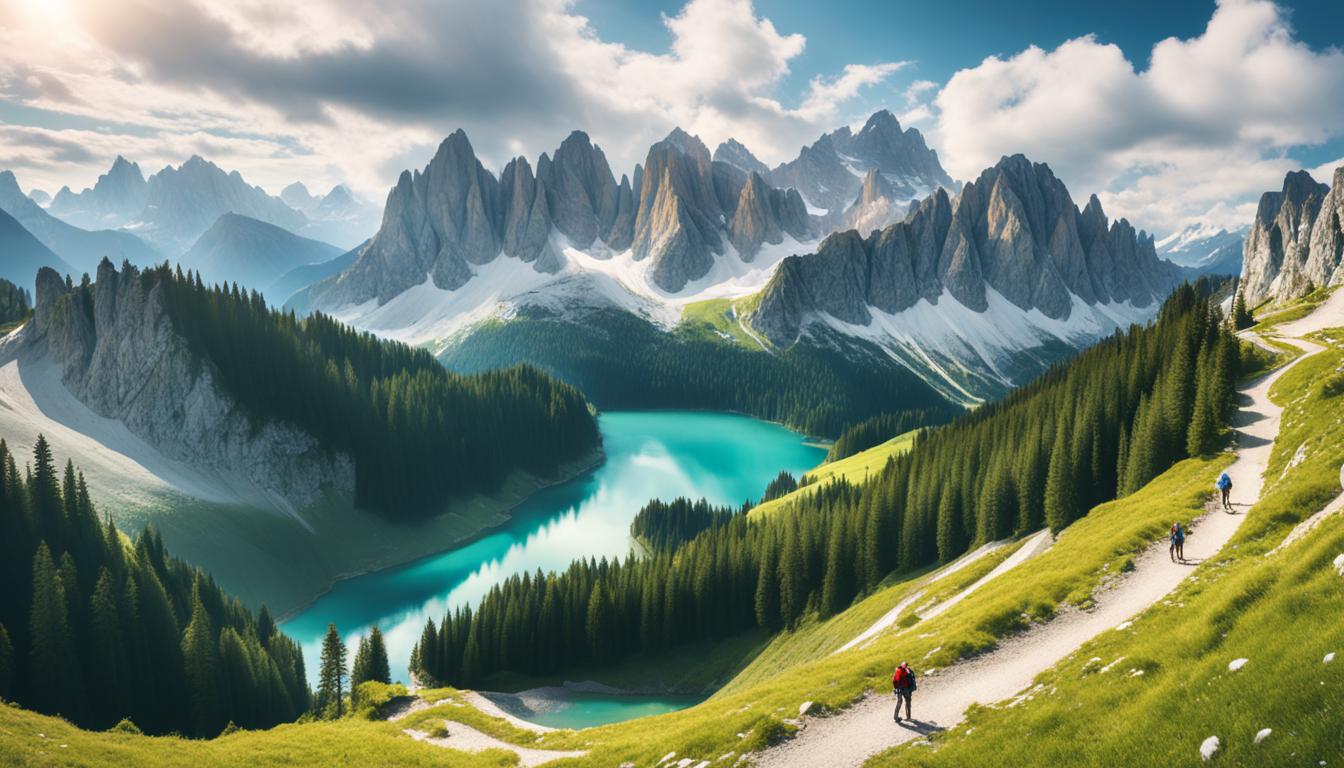 Hiking Trails in the Dolomites
