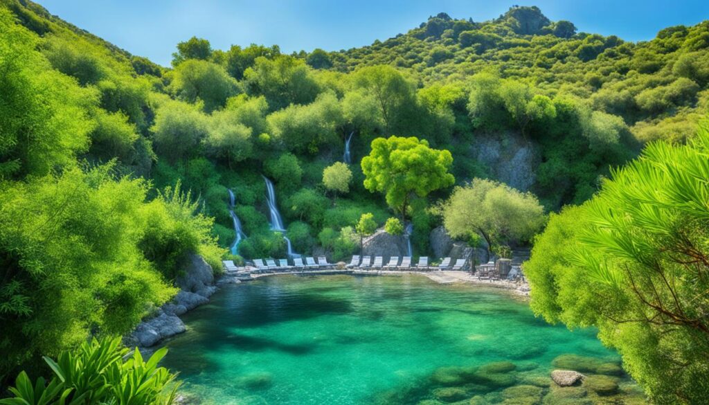 Ischia natural hot springs