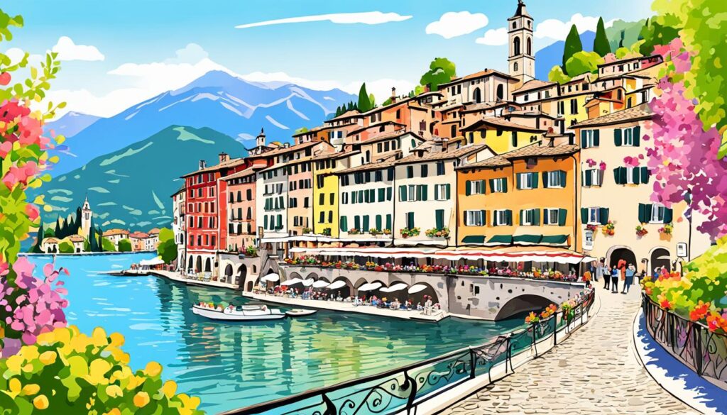 Orta San Giulio charming architecture