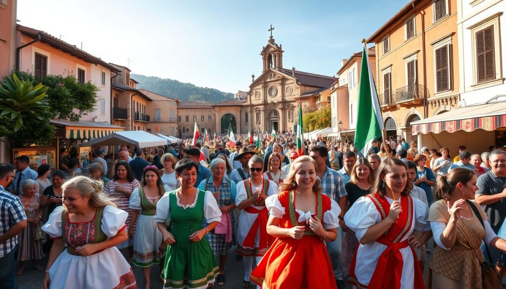 Italian community festival traditions
