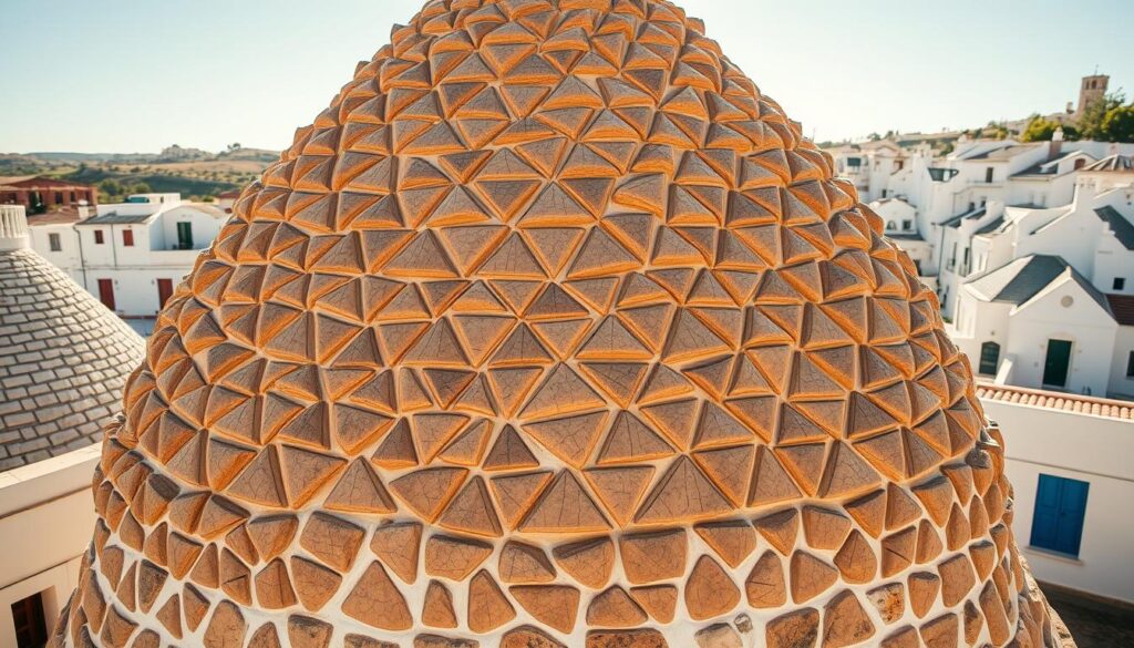 Trulli dome construction geometry