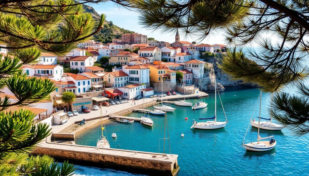 rustic coastal towns whitewashed villages